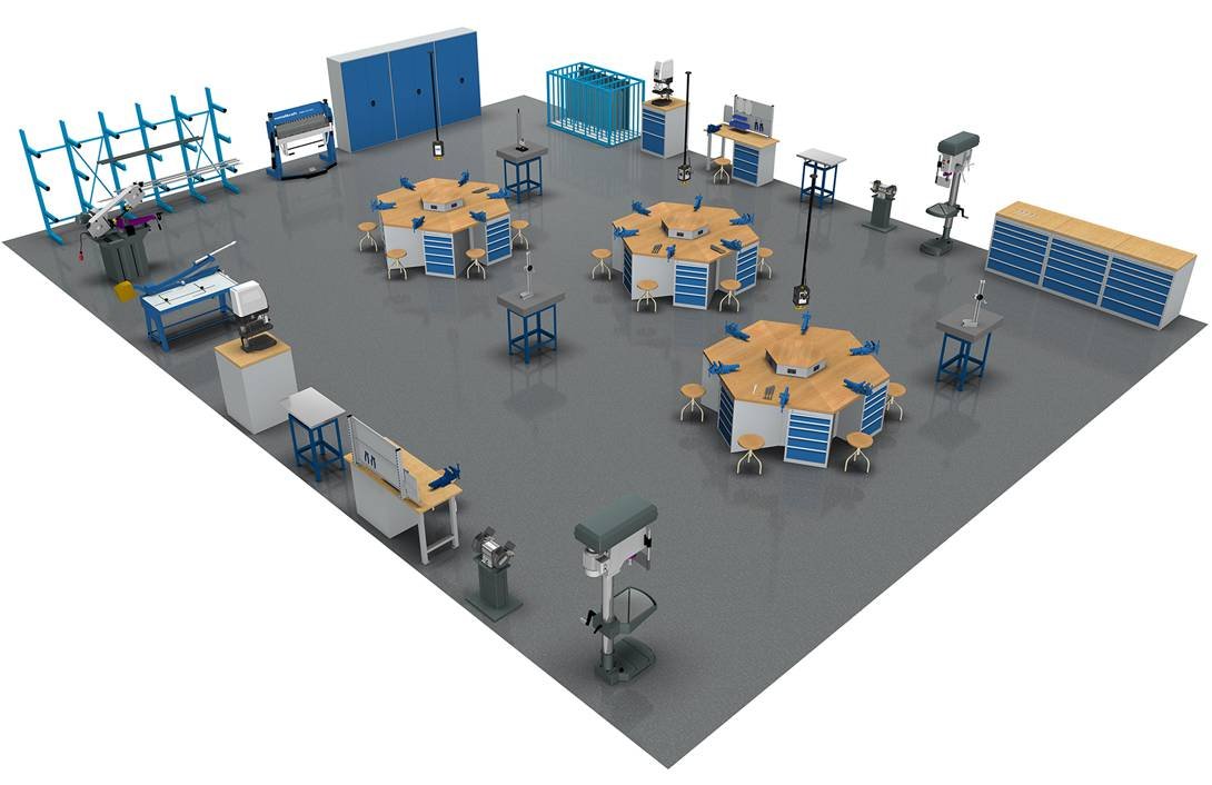 Nghề nguội sửa chữa máy công cụ